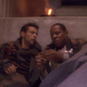 Dr. Bashir (Alexander Siddig) and Commander Sisko (Avery Brooks) in “Past Tense”